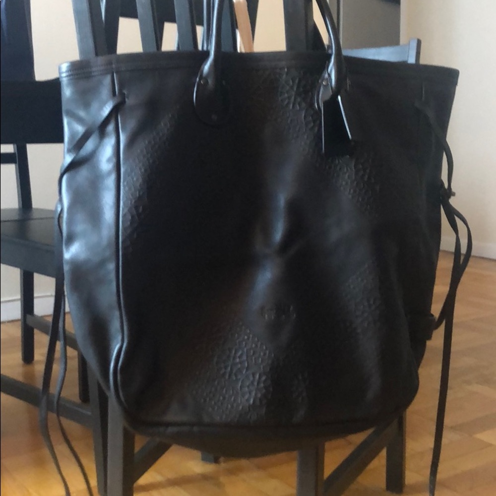 Coach Oversized Leather Tote